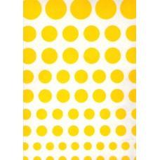 Ref. 78565 - DECALQUE BOLAS AMARELO MOSTARDA